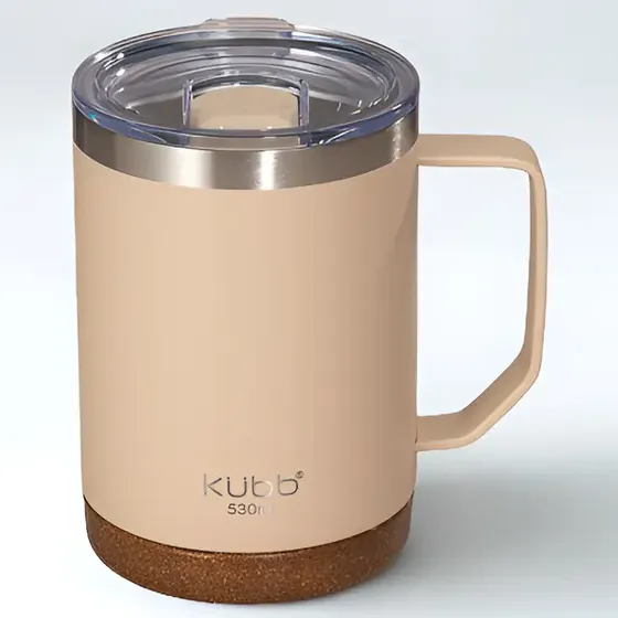 Caneca Térmica 530ml Inox Kubb | Isolamento A Vácuo