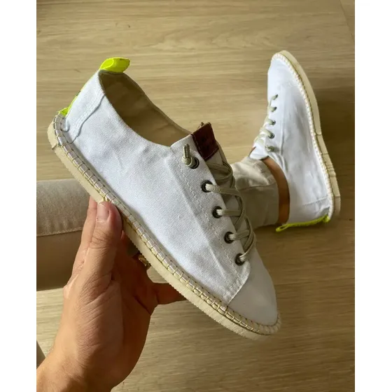 Alpargatas Tenis Lona Vegano Sneaker Star Conforto Unissex 2
