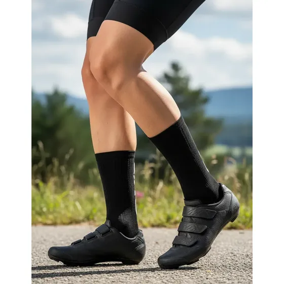Meias Esportivas Cano Médio Para Ciclista Giro Corrida