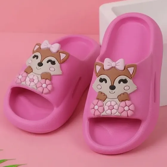 Chinelo Nuvem Infantil Feminino Papete Menina Confortável