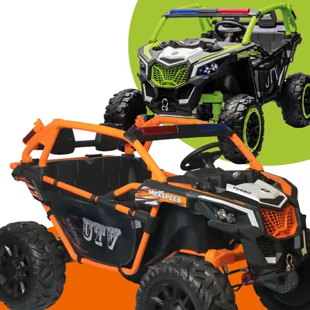 Carrinho Utv Infantil Premium Elétrico 24v 4x4 2 Lugares