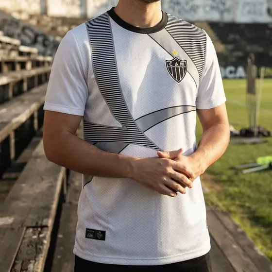 Camisa Atlético Mineiro Galo Retrô 96 Oficial Licenciada