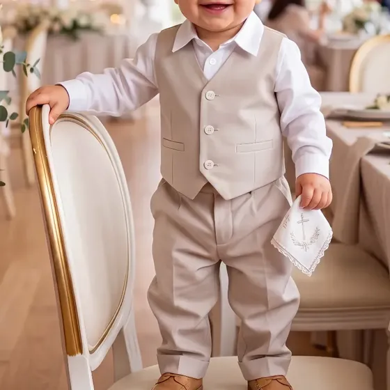 Roupa Conjunto Terninho Menino Pajem Casamento Social P Ao 3