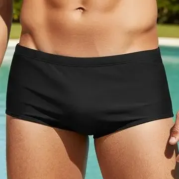 Sunga Masculina Microfibra Lisa Com Forro E Cordão Ajustável