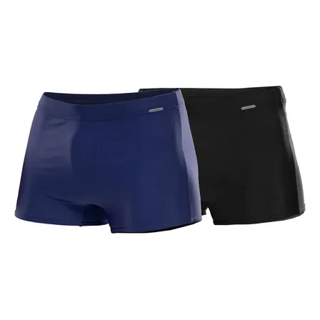 Kit 2 Sunga Boxer Masculina Box Moda Praia Forrada Poliamida