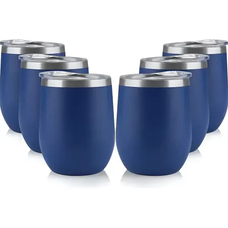 Kit Com 10 Copos Térmico Cuia Com Tampa Acrílica 350ml