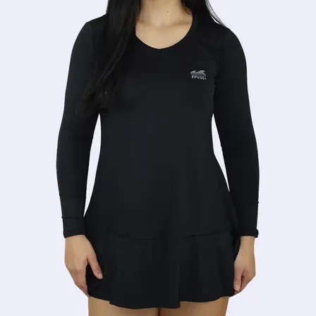 Vestido Proteção Solar Uv Fator +50 Saída De Praia Premium