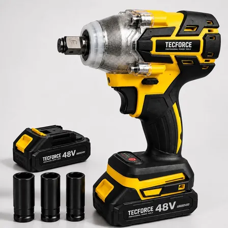 Chave Impacto Tecforce 48v 300nm Brushless 1/2