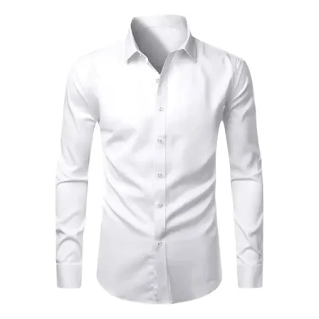 Camisa Social Manga Longa Slim Luxo P/ Eventos - Premium Ofc