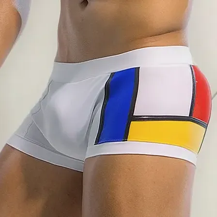 Sunga Masculina Short C/bojo Moda Praia Impressão 3d 117