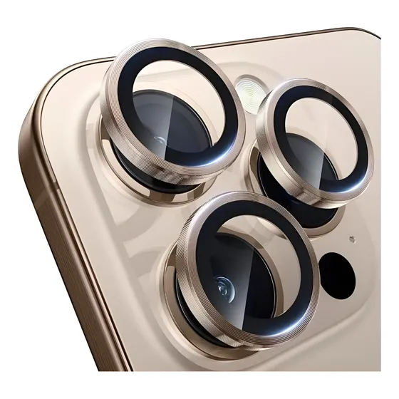 Película Câmera Metal Para iPhone 16 Pro/16 Pro Max