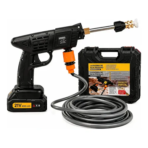 Lavadora Alta Pressão Sem Fio Startools 21v Bico Regulávél