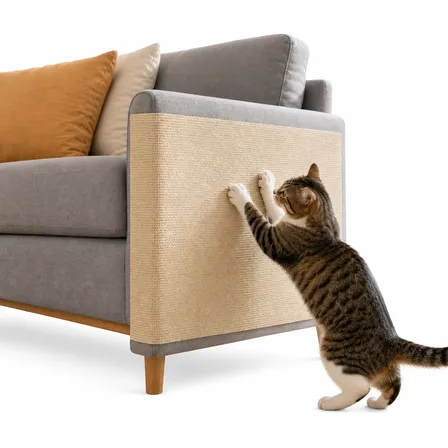Tapete Arranhador De Gato Protetor De Sofa Adesivo 2 Metros