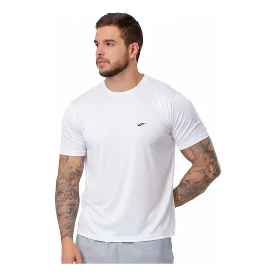 Camisa Masculina Dry Fit Plus Size Academia Esportiva Elite