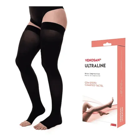 Meia Venosan 4000 Ultraline 20-30 Mmhg 7/8 - Ponteira Aberta