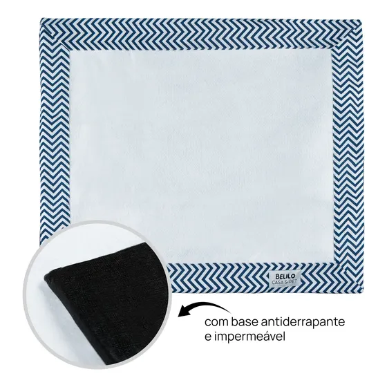 Kit 3 Tapete Higiênico Lavável Belilo Pet E Lar G - 105x65cm