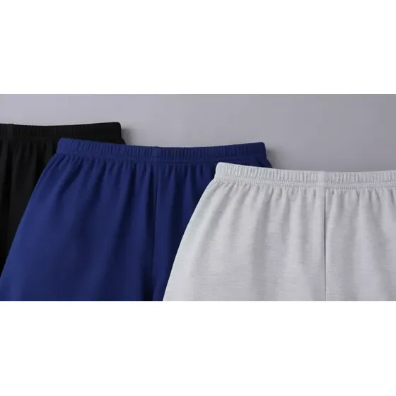 Kit Com 3 Shorts 100% Algodão - Cores Sortidas