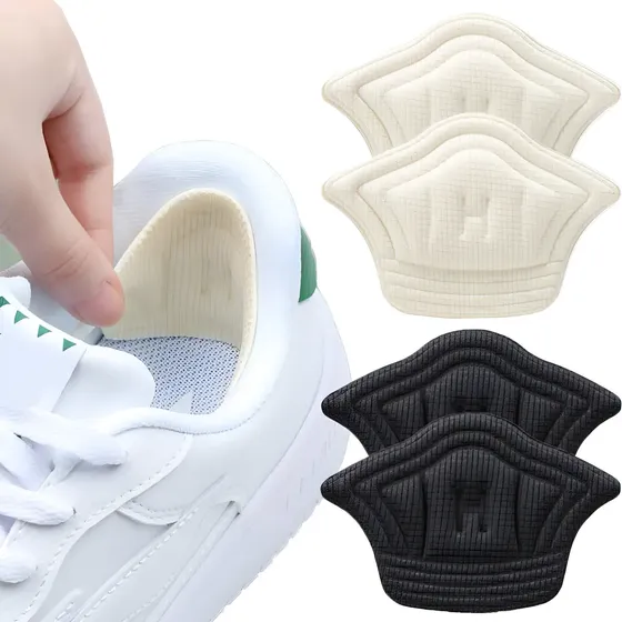 Kit 2 Pares Protetor De Calcanhar Ajustável Almofadado Tênis
