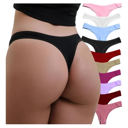 Kit 10 Calcinha Fio Dental Algodão Sexy Conforto Feminina