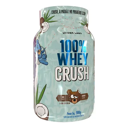 100% Whey Crush Under Labz Whey Protein Gourmet 100% Puro