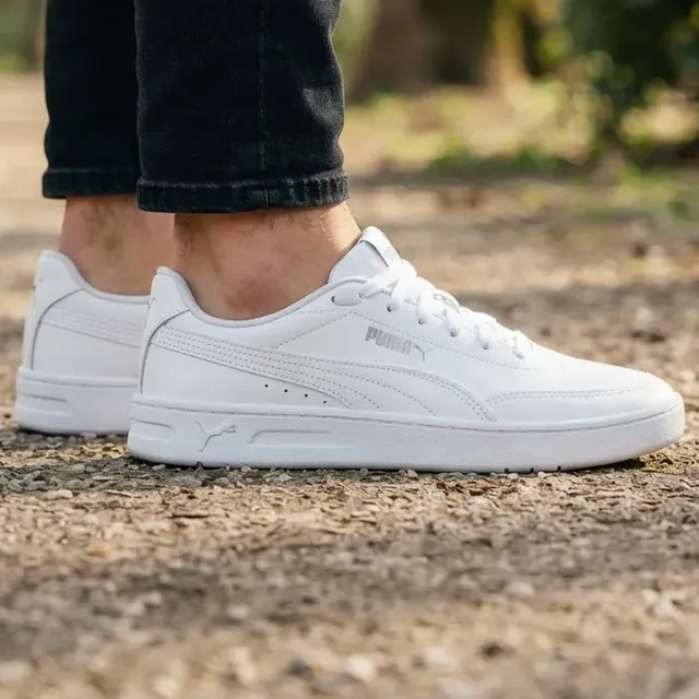 Tênis Puma Court Classic Clean Bdp Masculino