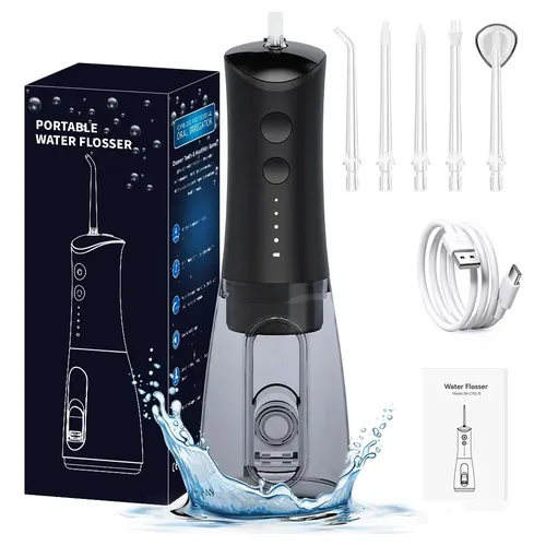 Irrigador Oral Portátil Px7 300ml 4 Modos 5 Bicos Bivolt