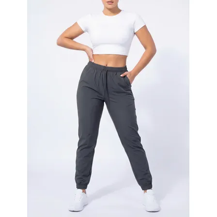 Calça Jogger Feminina Tactel Elastano Leve Esportiva P Ao Gg