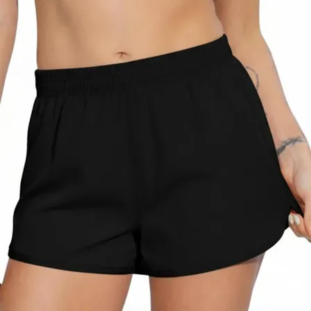 Shorts Feminino Tactel Praia Piscina Treino Fitness Verão