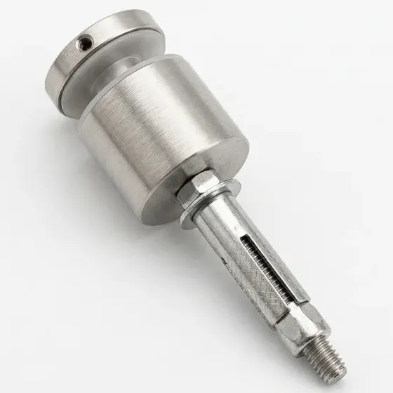 Prolongador Aço Inox 304 Para Vidro Guarda-corpo