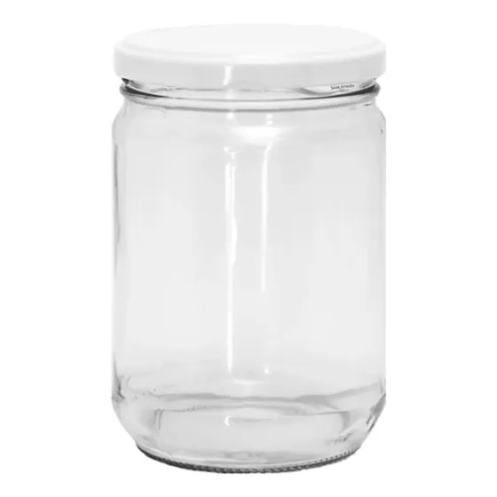 15potes Salada Bolo No Pote Vidro, 500ml, 600ml Conserva