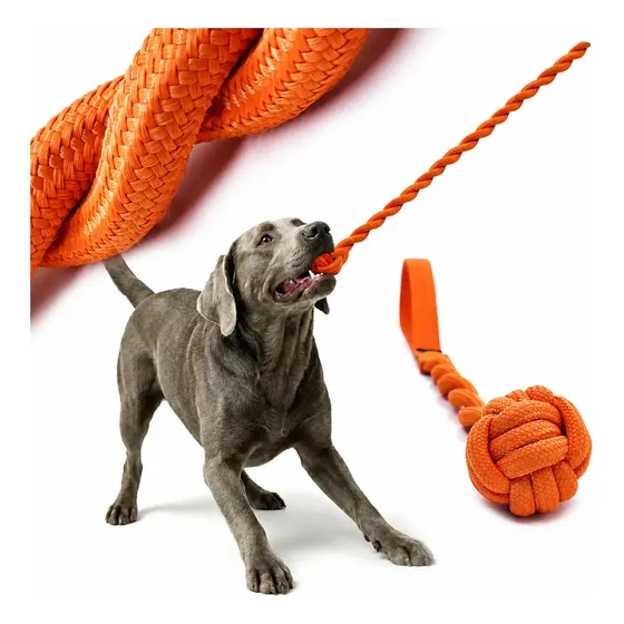 Mordedor Cabo Guerra Pitbull Cães Fortes Super Resistente