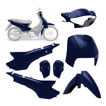 Kit Carenagem Biz 100 Mod. Original 1998 À 2005 Todas Cores