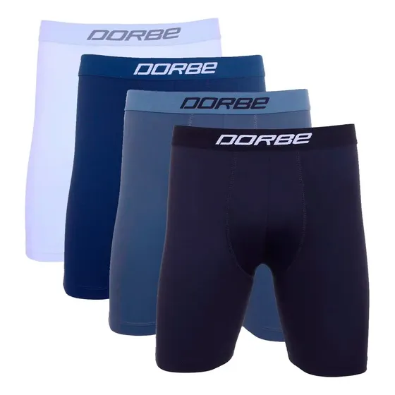 Kit 4 Tamanhos Especiais Cuecas Boxer Box Longas Microfibra
