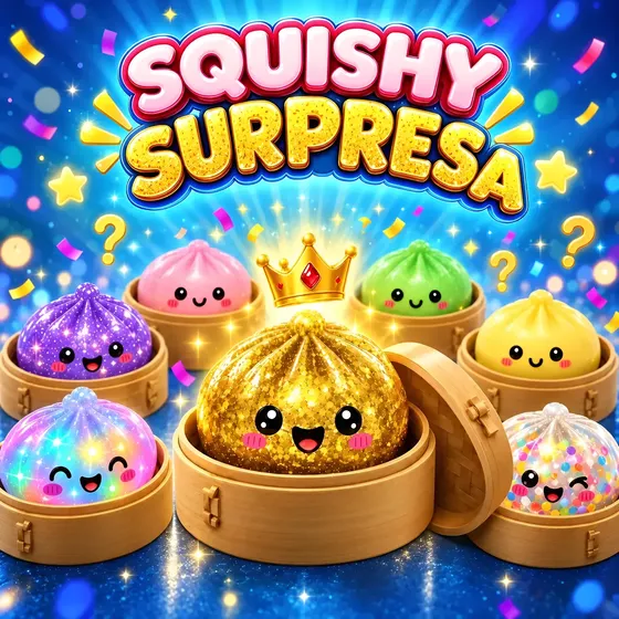 Squishy Brinquedo Antistress Macio Glitter Raro Colecionável