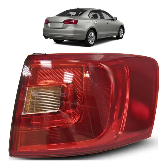 Lanterna Traseira Jetta 2015 2014 2013 2012 11 Bicolor Canto