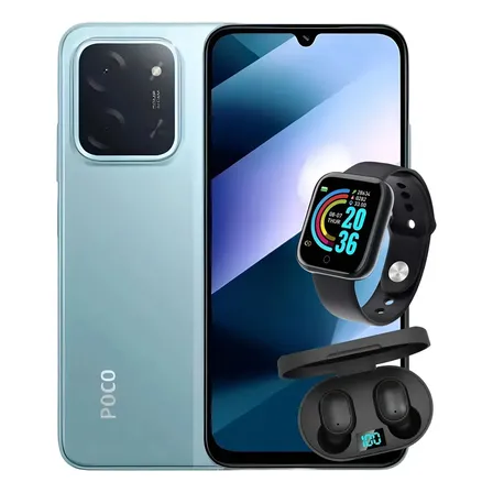 Xiaomi Poco C85 12gb Ram 128gb 2chip+ Fone+relógio De Brinde