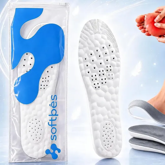 Palmilha Softpés 2.0 Altissimo Conforto 4d Tênis Ortopédica
