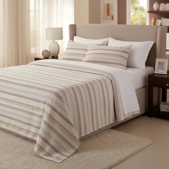 Jogo De Cama King Size Premium Percal 200 Fios 100% Algodão