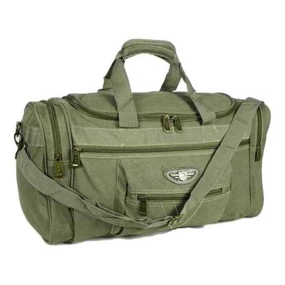Bolsa Sacola De Viagem Lona Kvn Transversal Mala De Mão 50 L