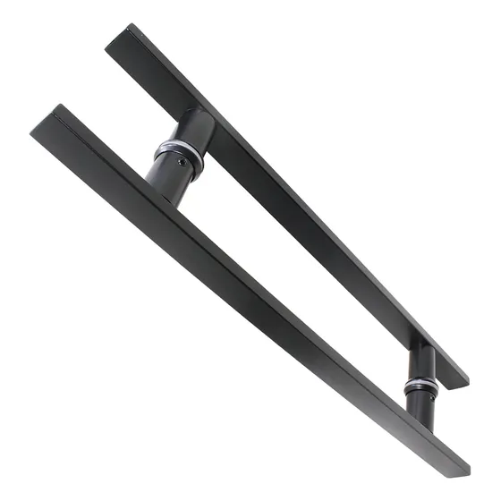 Puxador Porta Madeira/correr Inox 60cm Duplo (par) 40x10mm