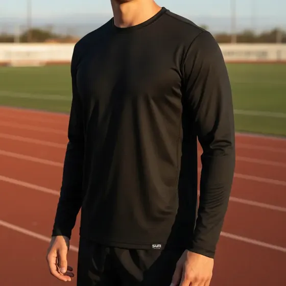 Camiseta Masculina Proteção Uv Line Ice Tecido Gelado