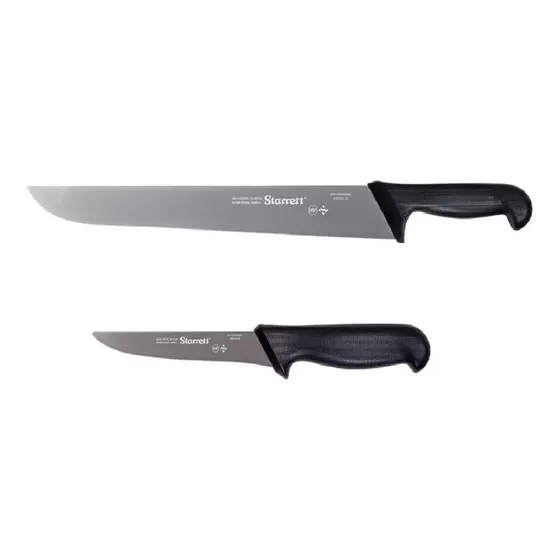 Kit Faca Profissional 12 + Faca De Desossa De 6 Starrett