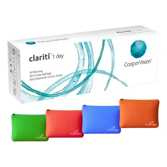 Lente De Contato Clariti 1 Day Uso Diário 30 Lentes - Cooper