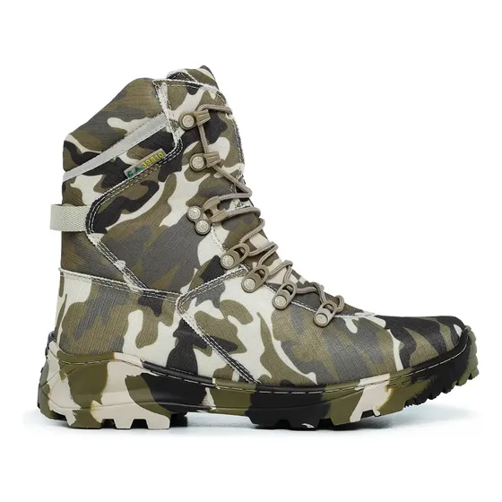 Bota Camuflada Multicam Acero Tiger Ripstop Leve Respirável