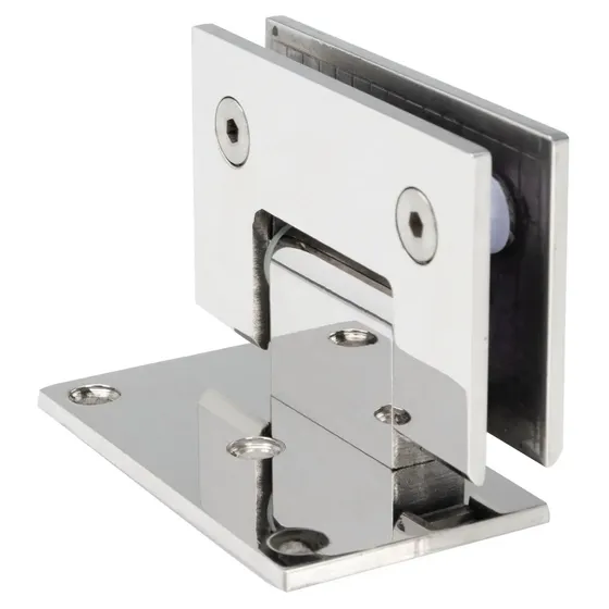 Dobradiça Aço Inox Gv48 1011 Para Box E Portas De Vidro
