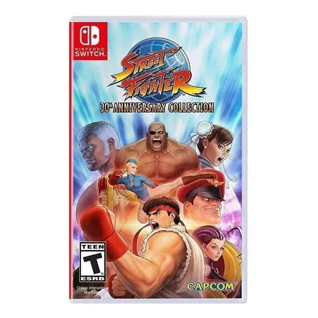 Street Fighter 30 Anniversary Collection Switch Standard Edition (Físico)