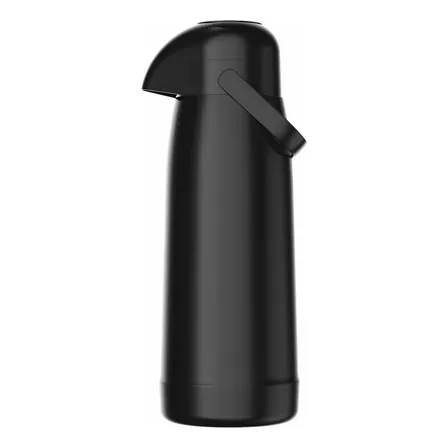Garrafa térmica Termolar Magic Pump 1L preta