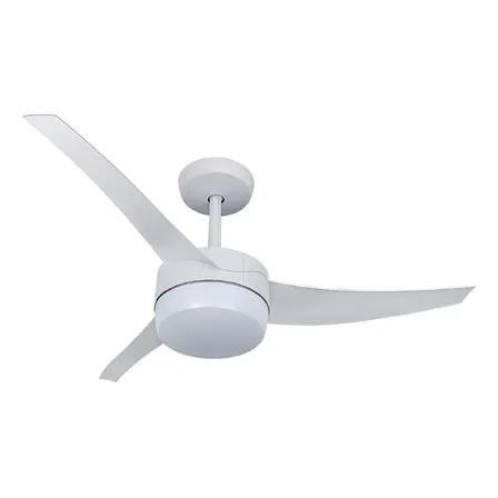 Ventilador De Teto Venti-delta Lunik C3v Branco 3 Pás 1.06 M Branco Plástico 3 127v