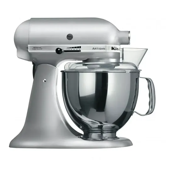Batedeira com pedestal KitchenAid Artisan KEA33 contour silver 60 Hz 127 V