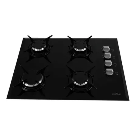 Cooktop 4 Bocas A Gás Bct4p Preto Britânia 127/220v